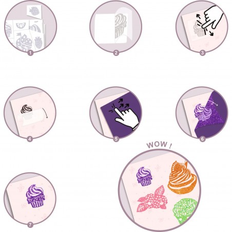 Artistic Patch Gourmandises Paillettes - Djeco