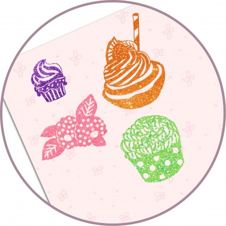 Artistic Patch Gourmandises Paillettes - Djeco