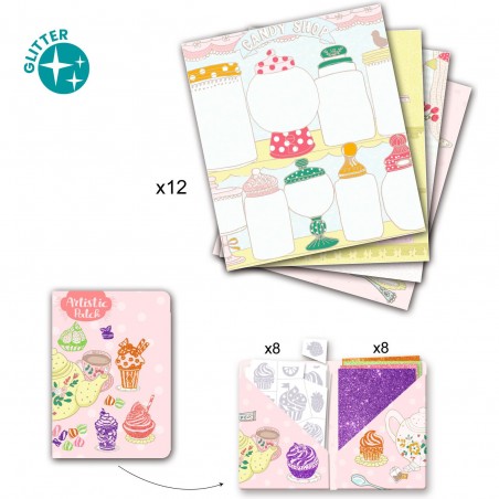Artistic Patch Gourmandises Paillettes - Djeco