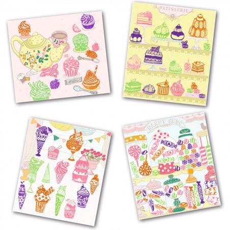 Artistic Patch Gourmandises Paillettes - Djeco