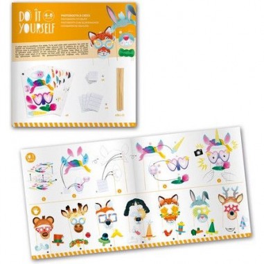 Photobooth à créer la fiesta des animaux - Do it Yourself - Djeco