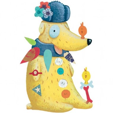 Créer des animaux avec des stickers - loisirs créatifs - Djeco