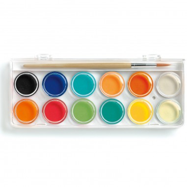 Pastilles de gouache Classique Peinture Enfants - Djeco
