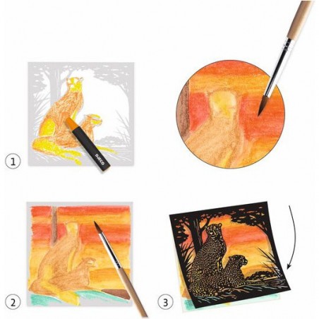 Atelier Aquarelle - À contre-jour - Djeco