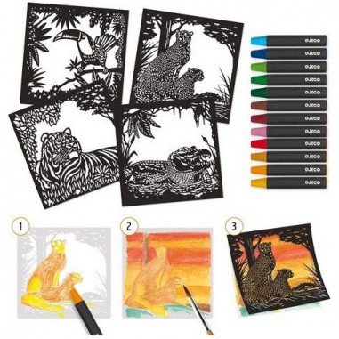 Atelier Aquarelle - À contre-jour - Djeco