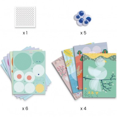 Créer avec du papier Ronds et ronds - Loisirs créatifs - Djeco