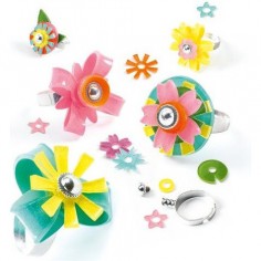 Collection de bagues Artistic Plastic - Djeco 2