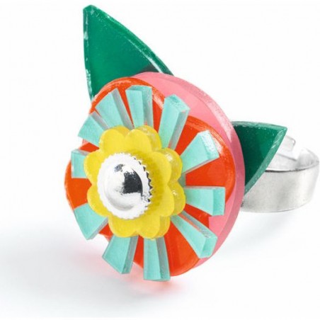 Collection de bagues Artistic Plastic - Djeco