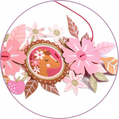 4 parures de bijoux à créer Doux médaillons - Do it Yourself - Djeco