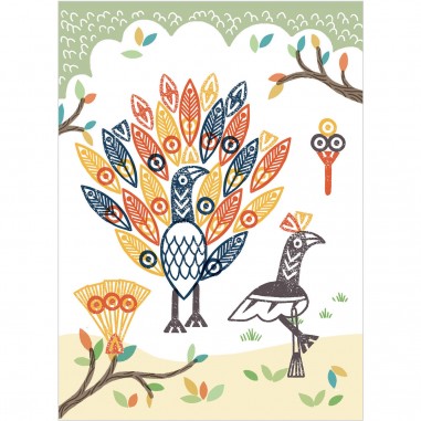 Tampons Mix and Match Surprising animals - Atelier créatif - Djeco