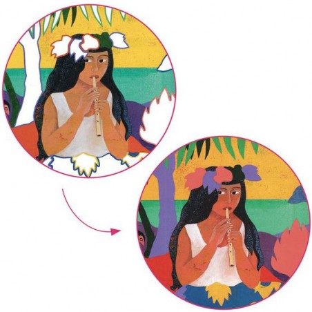 Cartes à peindre Polynésie - Un jeu - Djeco