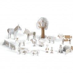 Kit Animaux Diy Ferme - Un jeu - Djeco 2