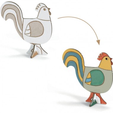 Kit Animaux Diy Ferme - Un jeu - Djeco