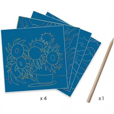 Cartes à gratter Le Sud - Inspired by - Loisirs créatifs - Djeco