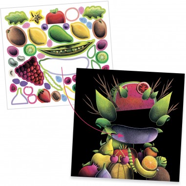 Stickers inspired by : le primeur - Djeco