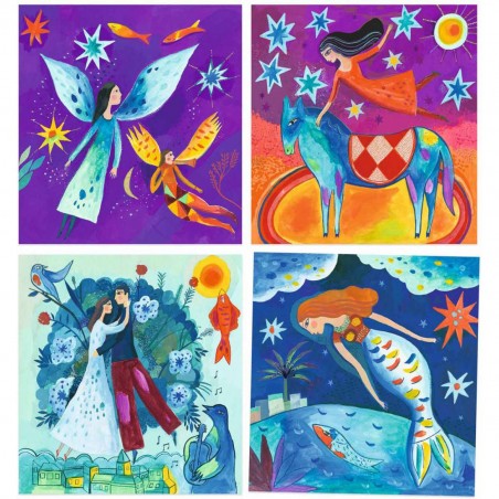 Atelier gouaches En rêve - Inspired by - Loisirs créatifs - Djeco