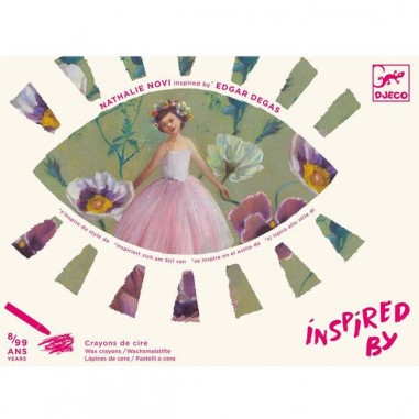 Crayons de cire Ballerines - Inspired by - Inspired by - Djeco