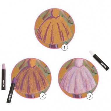 Crayons de cire Ballerines - Inspired by - Inspired by - Djeco