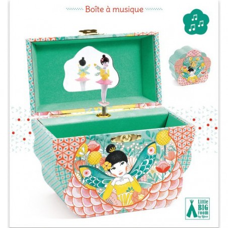 Mélodie fleurie Boîte à bijoux musicale - Djeco