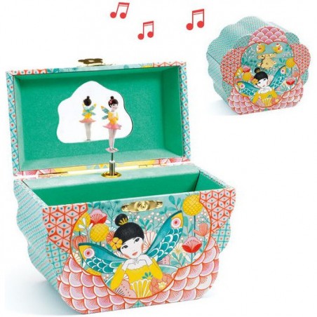 Mélodie fleurie Boîte à bijoux musicale - Djeco