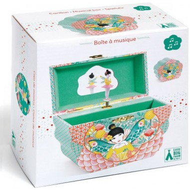 Mélodie fleurie Boîte à bijoux musicale - Djeco