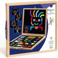 Coffret magnétique Géoforme personnages - Djeco