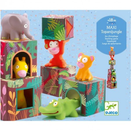 Maxi topanijungle - jouet d'éveil enfant - Djeco
