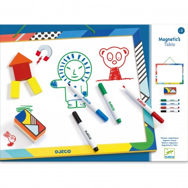 Tableau magnétique - tableau et magnets enfant - Djeco