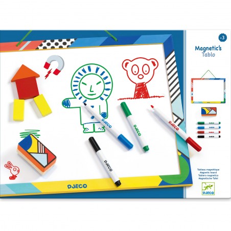 Tableau magnétique - tableau et magnets enfant - Djeco