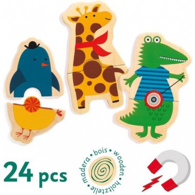 Jeu Magnétique en bois "Belty"