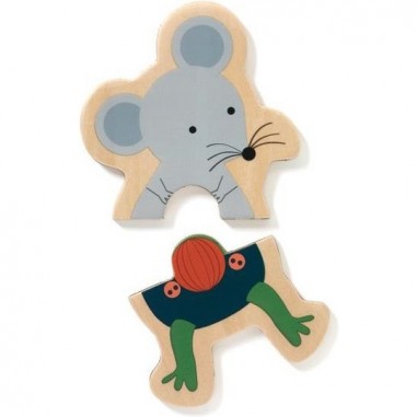 Jeu Magnétique en bois "Belty"