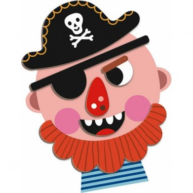 Coffret Magnetibook Crazy Faces Garçons - Janod