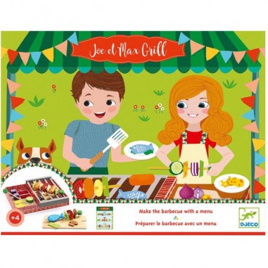 Dînette barbecue Joe et Max Grill - Djeco