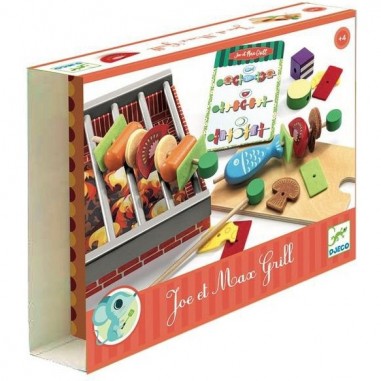 BBQ Grill Playset Jeu de Rôle Jouets Légumes Nourriture Cuisine