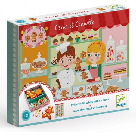 Oscar & Cannelle Préparer des sablés - Jeu d'imitation - Djeco