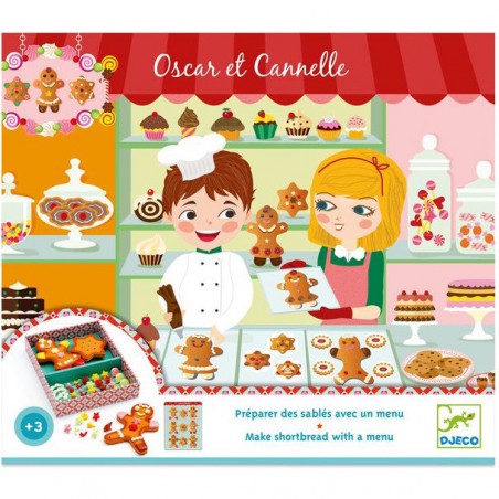 Oscar & Cannelle Préparer des sablés - Jeu d'imitation - Djeco