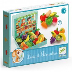 Louis et Clémentine - Fruits et légumes - Un jeu - Djeco 2
