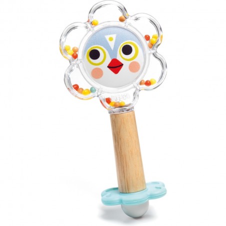 Hochet miroir babyflower - jouet - Djeco