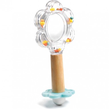 Hochet miroir babyflower - jouet - Djeco