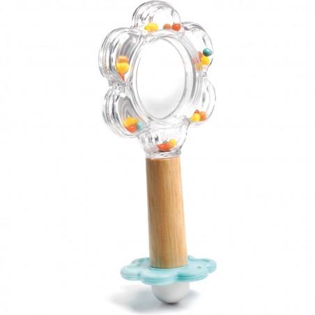 Hochet miroir babyflower - jouet - Djeco