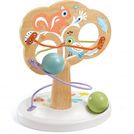 BabyTree - jouet d'éveil avec des boules - Djeco