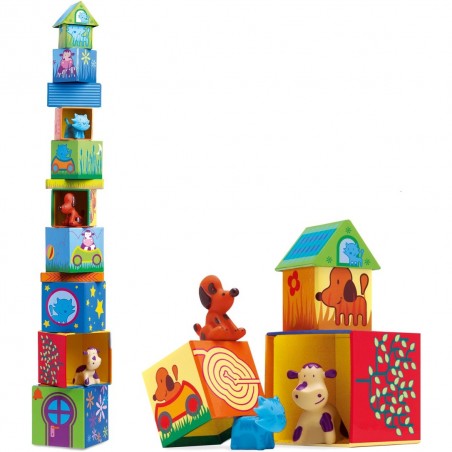 Cubes Premier Âge - Cubanimo - Djeco
