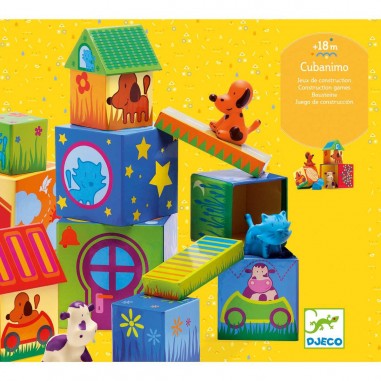 Cubes Premier Âge - Cubanimo - Djeco