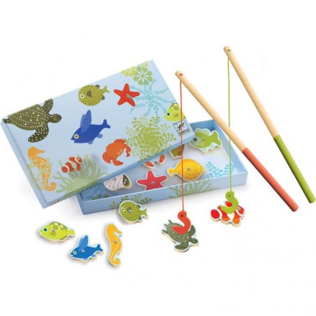 Pêche Magnétique - Fishing tropic - Un jeu - Djeco