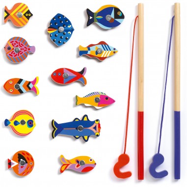 Pêche à la ligne aimantée : fishing graphic - Djeco