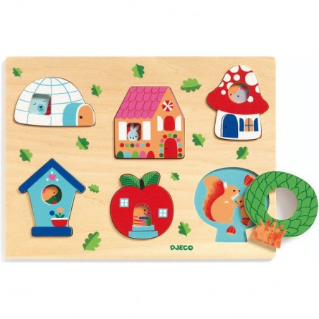 Puzzle - Coucou House - Jeux enfants - Djeco