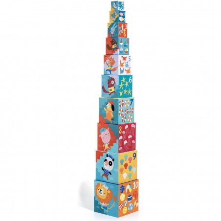 10 Cubes Premier Âge à Emplier La Plage - Djeco