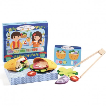 Dinette pitas Cyrus et Léna - Un jeu - Djeco
