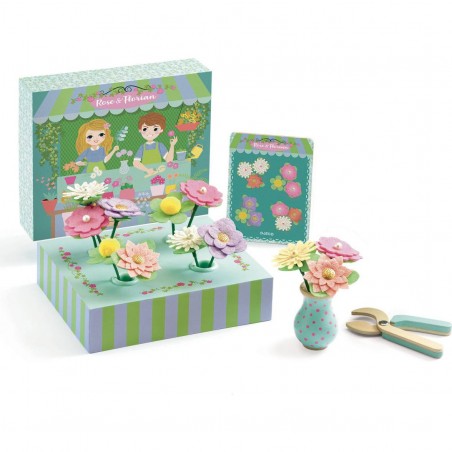 Boutique de fleurs Rose et Florian - Un jeu - Djeco