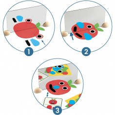 Jeu Ze Mirror Faces - Un jeu - Djeco 2